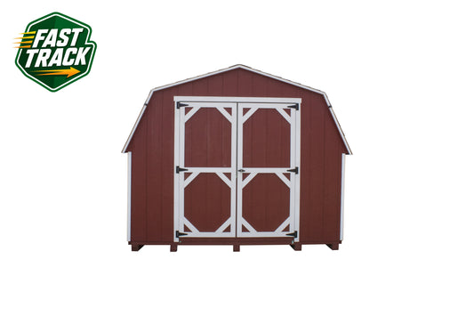 10x12 Painted 8' Pro Series - Fast Track Building