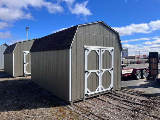 10x16 10' Painted Pro Series - QP75 - Ionia Lot - Cedar Rock Barns