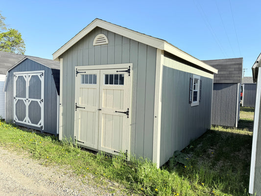 10x16 Painted Cottage w/ Deluxe - QP98 - Ionia Lot - Cedar Rock Barns