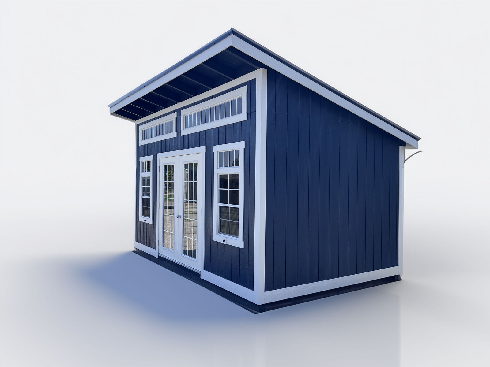 Painted Klassic Studio Shed | Cedar Rock Barns