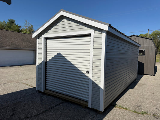 10x20 Vinyl Deluxe Cottage - Cedar Springs Lot - Cedar Rock Barns