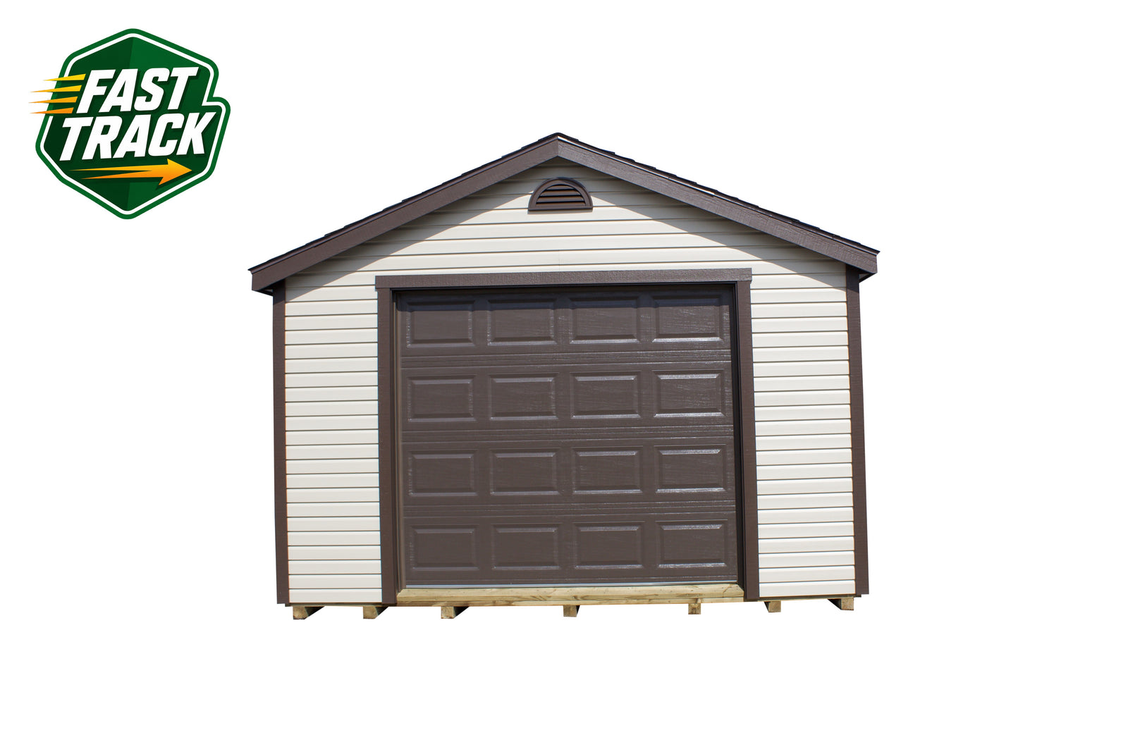 14x28 Painted Garage - Fast Track Building