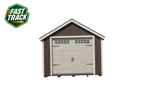 12x24 Painted Cape Cod - Fast Track Building
