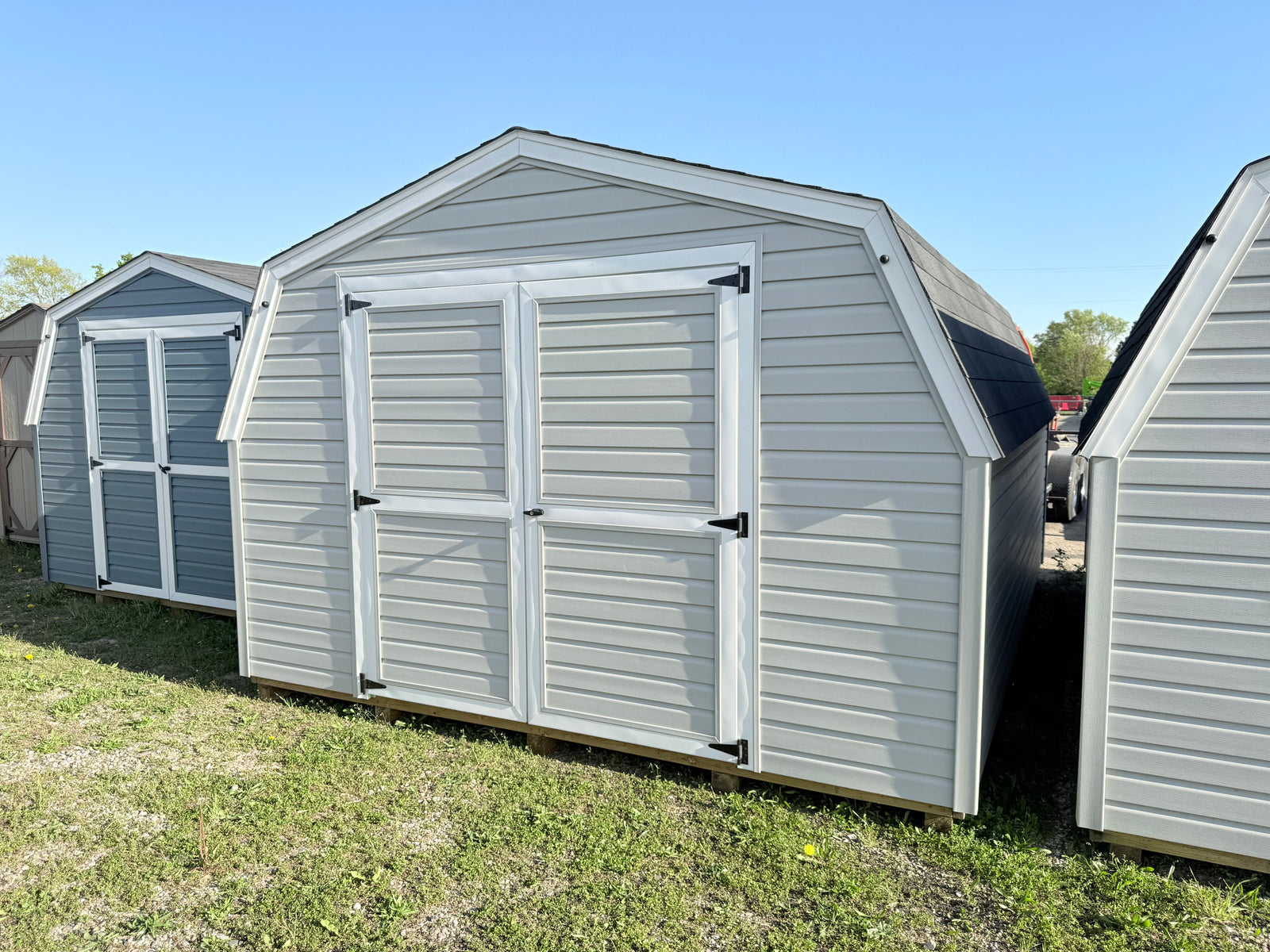 12x16 8' Vinyl Pro Series Shed - Ionia, MI
