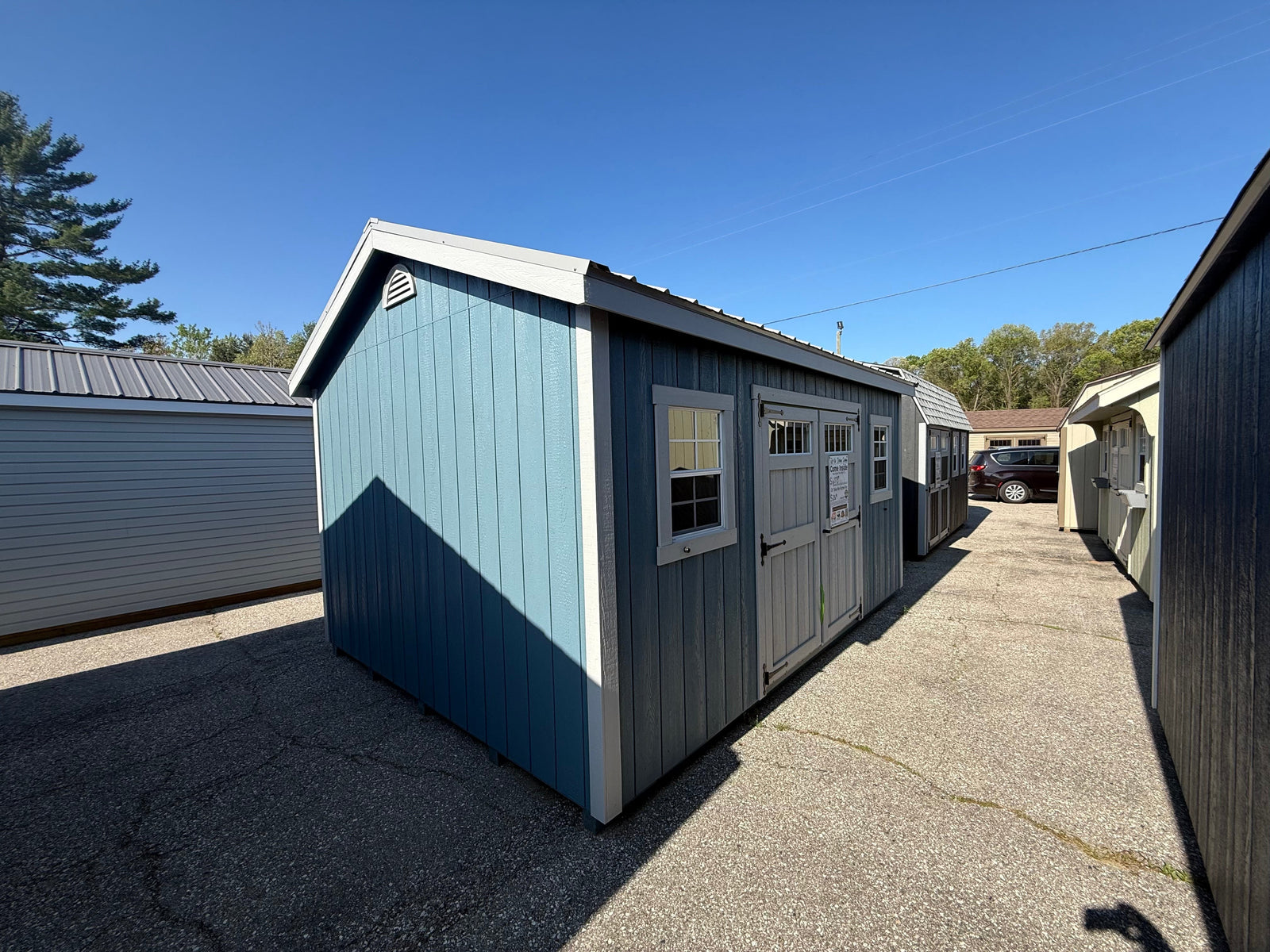 12x16 Painted Deluxe Cottage - Cedar Springs, MI