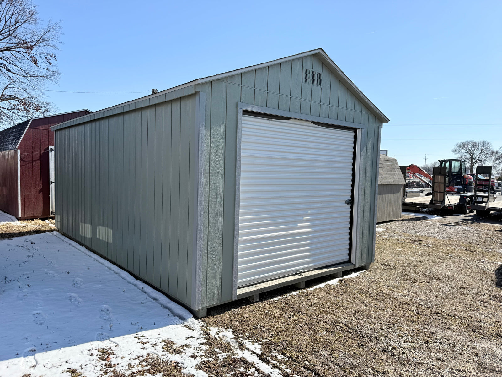 12x20 Painted Garage - Rental Return - Ionia, MI