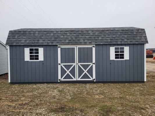 12x24 Painted Dutch Barn - QP328