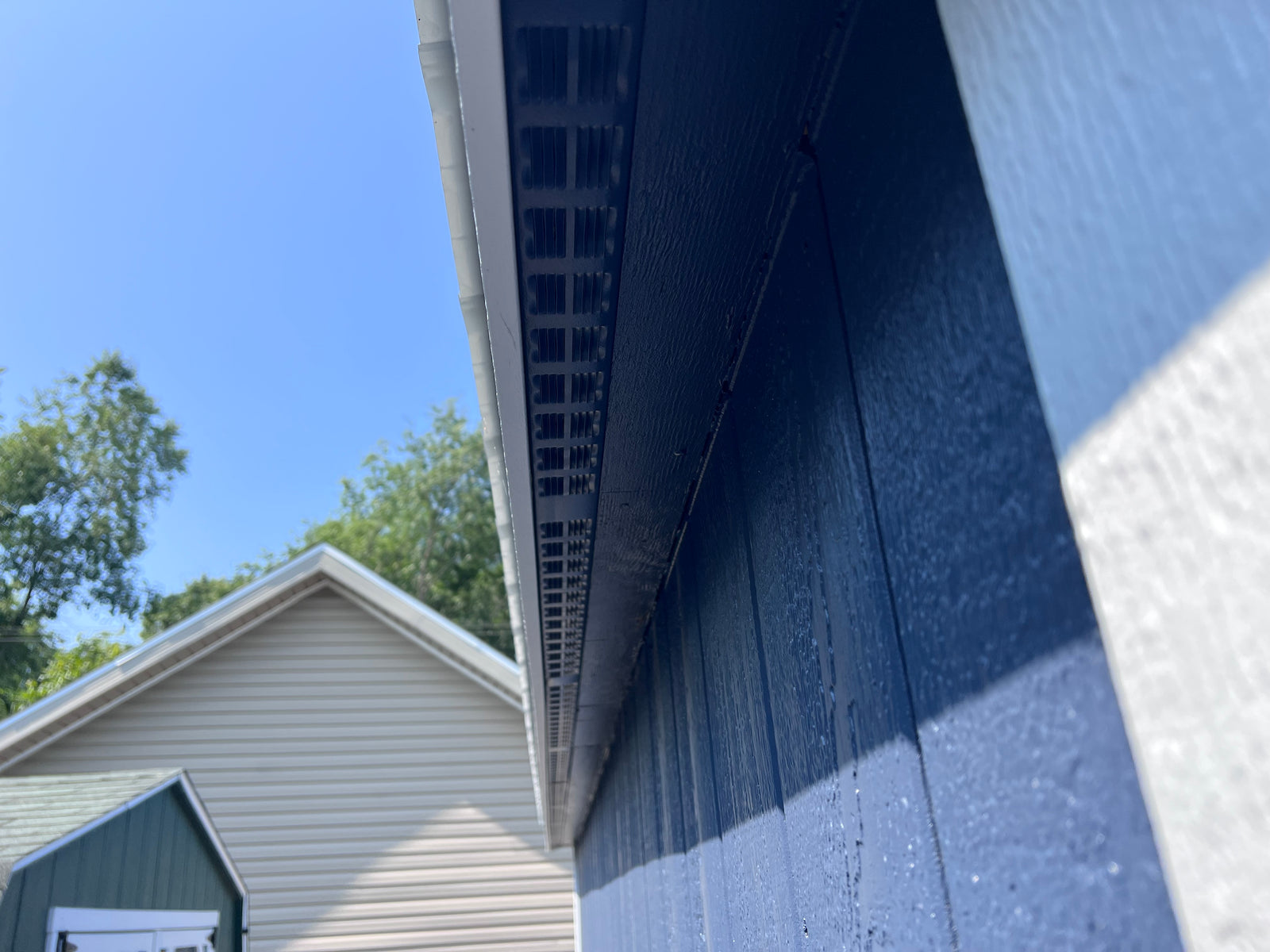 Painted Klassic Studio Shed | Cedar Rock Barns