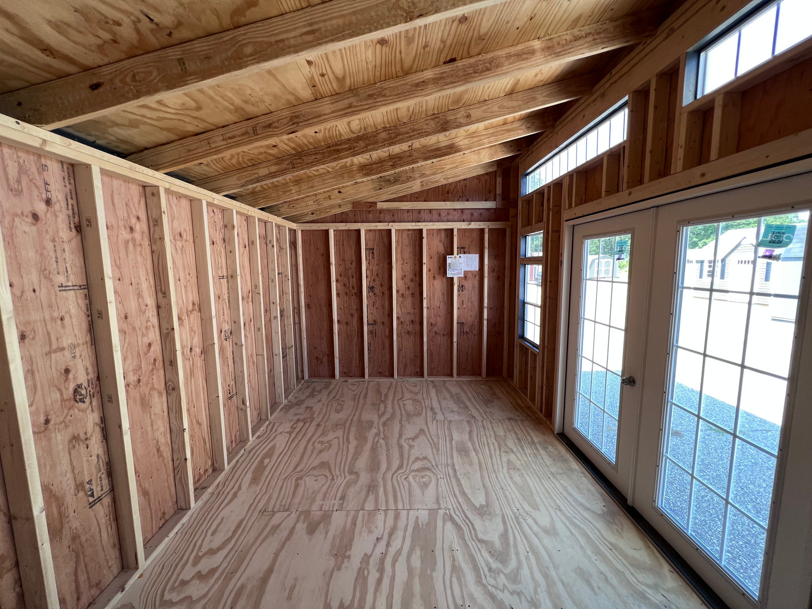 Vinyl Klassic Studio Shed | Cedar Rock Barns