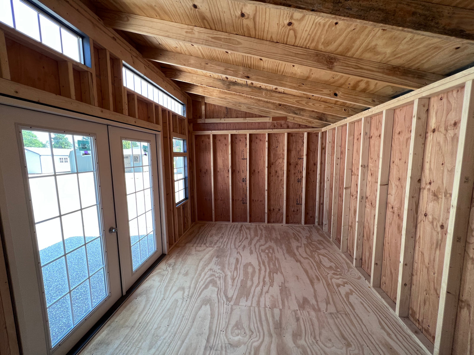 Vinyl Klassic Studio Shed | Cedar Rock Barns