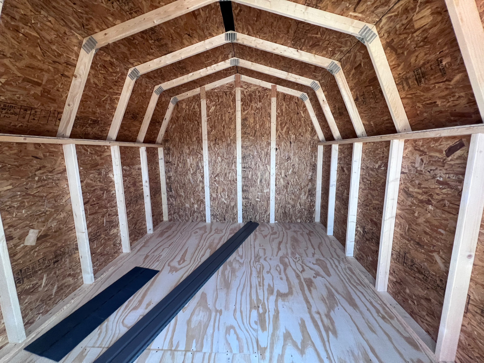 10x12 9' Vinyl Pro Series - QP1075 - Cedar Springs Lot - Cedar Rock Barns