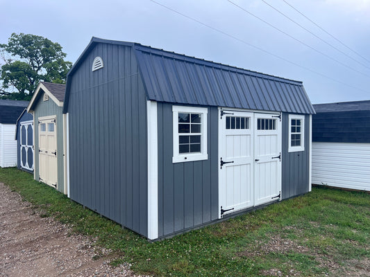 12x16 Painted Deluxe Dutch Barn - QP1082