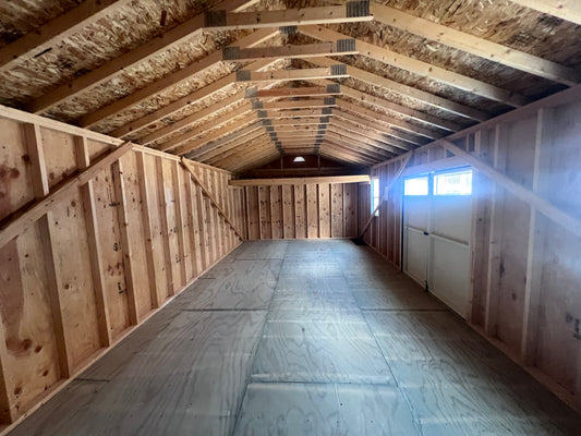 14x28 Painted Deluxe Garage - QP1092