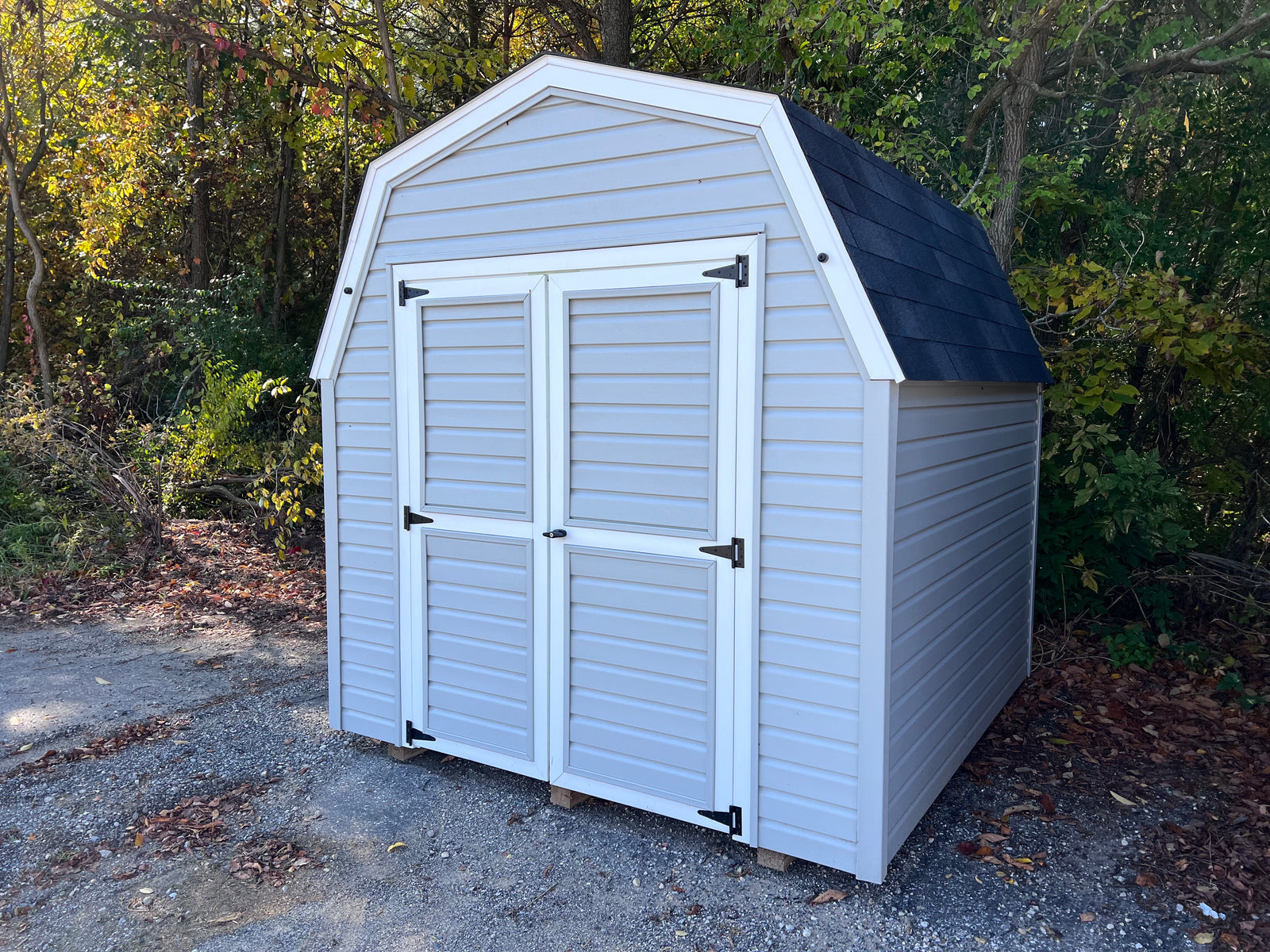 8x8 Vinyl 9' Pro Series - QP900 - Cedar Springs Lot - Cedar Rock Barns