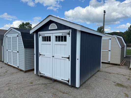 8x10 Painted Deluxe Cottage Workshop - QP1096