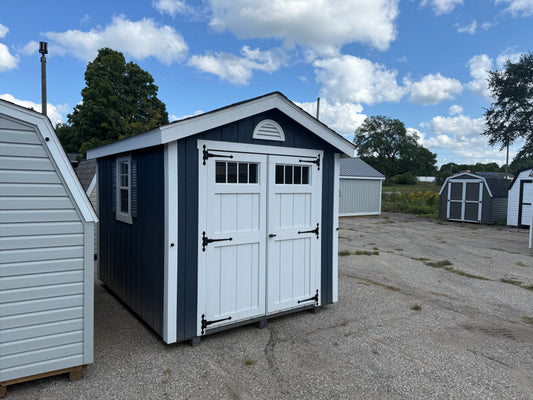 8x10 Painted Deluxe Cottage Workshop - QP1096