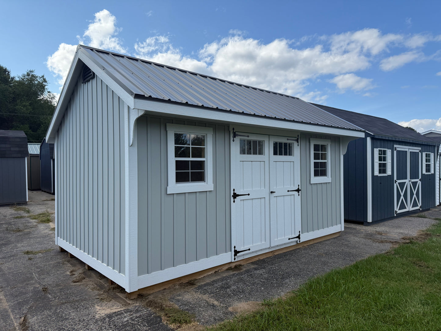 10x16 Vinyl Deluxe Carriage House - QP1097