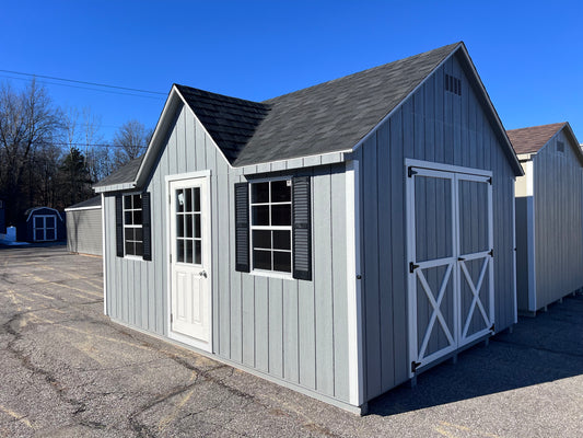 12x16 Painted Chalet - QP236
