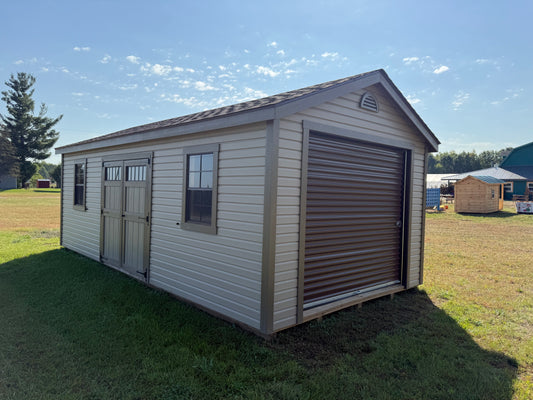 12x24 Vinyl Deluxe Garage -