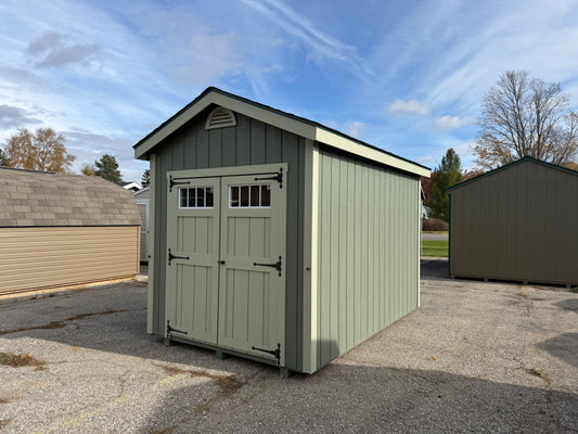 8x12 Painted Deluxe Cottage - QP1100