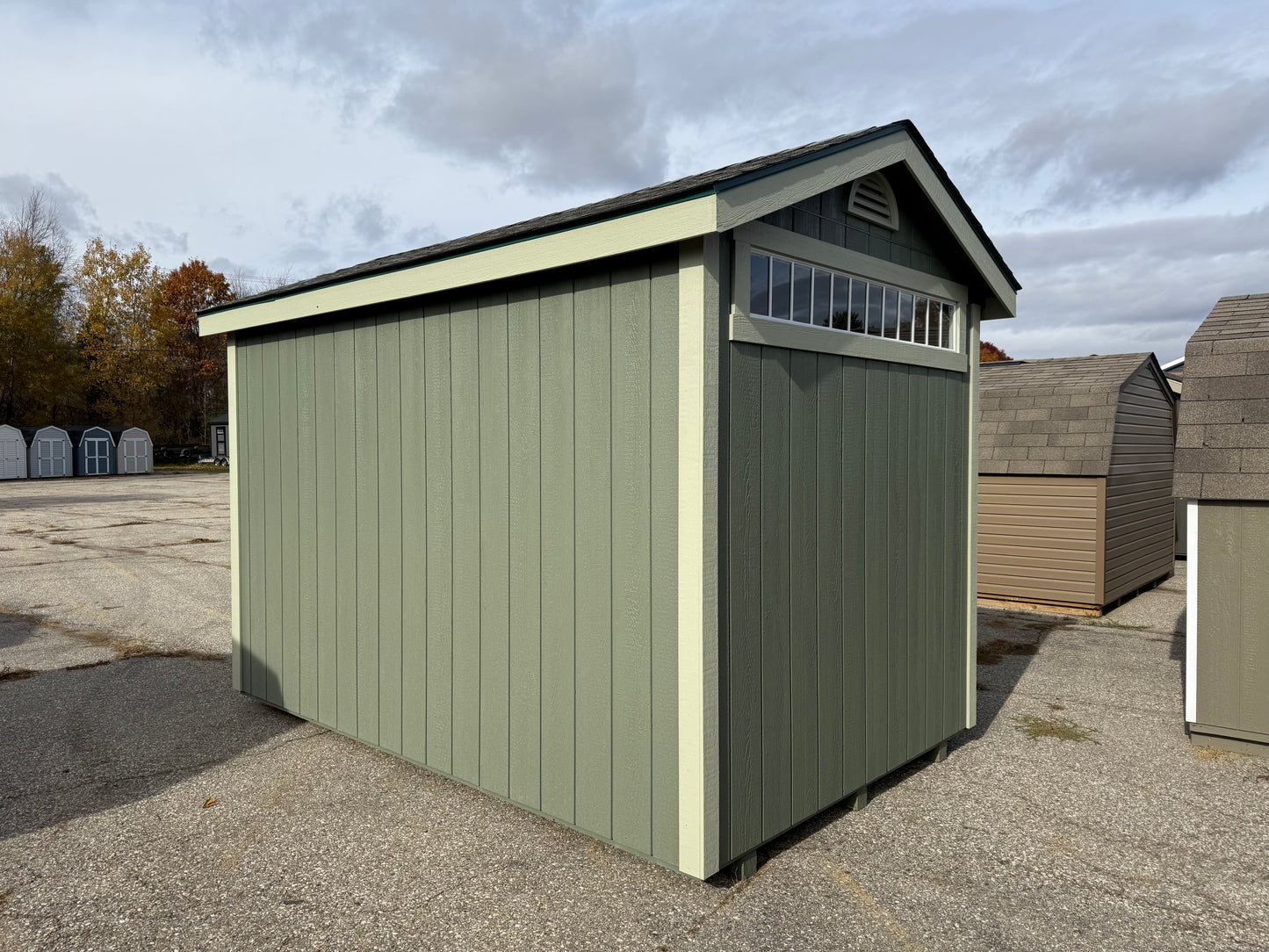 8x12 Painted Deluxe Cottage - QP1100