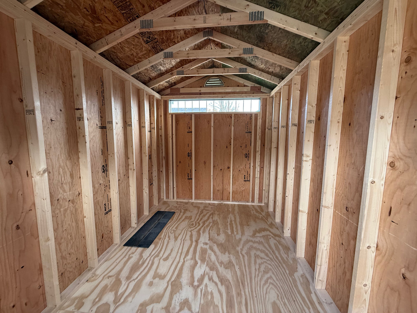 8x12 Painted Deluxe Cottage - QP1100