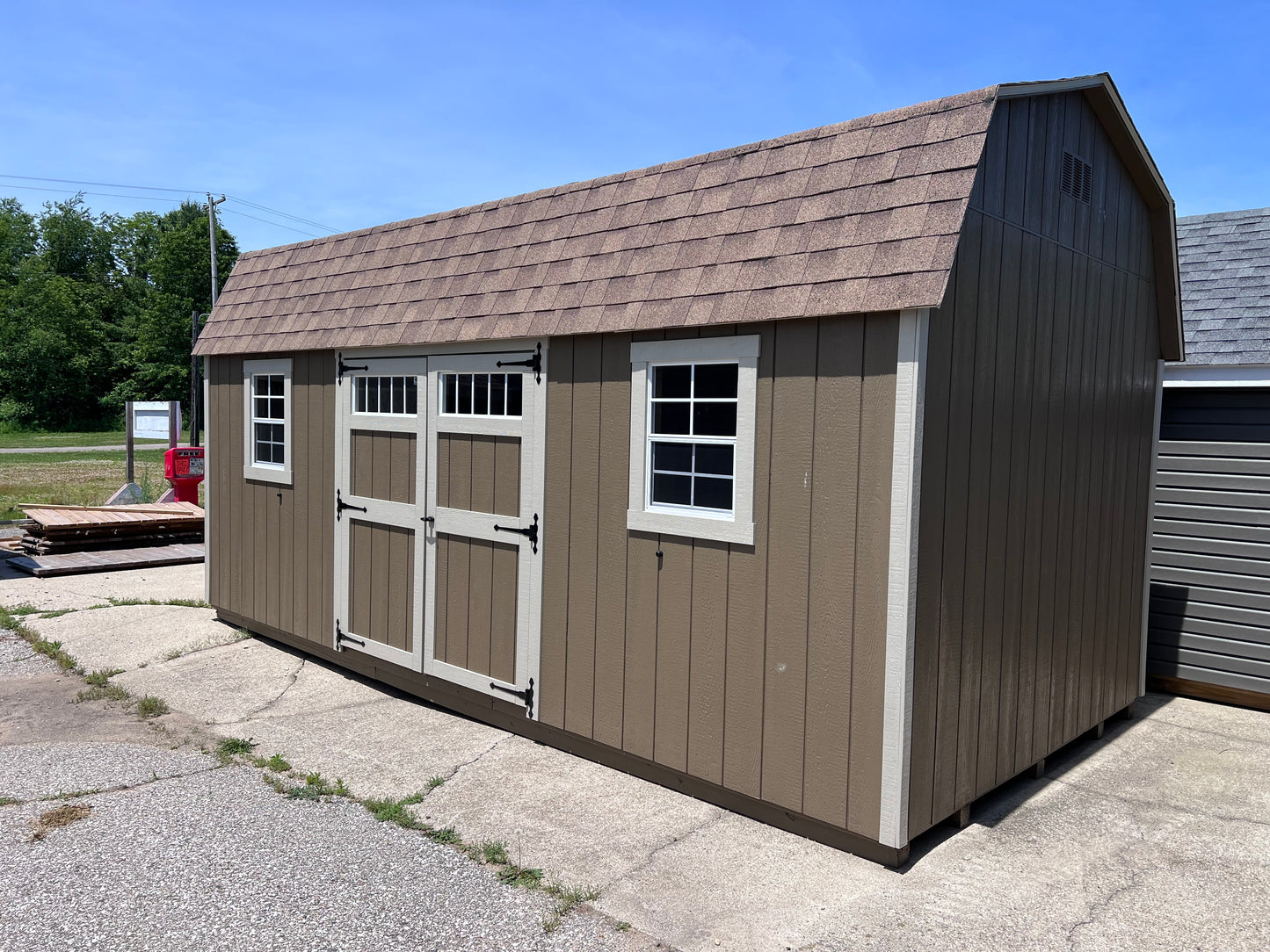 10x20 Painted Dutch Barn - QP153