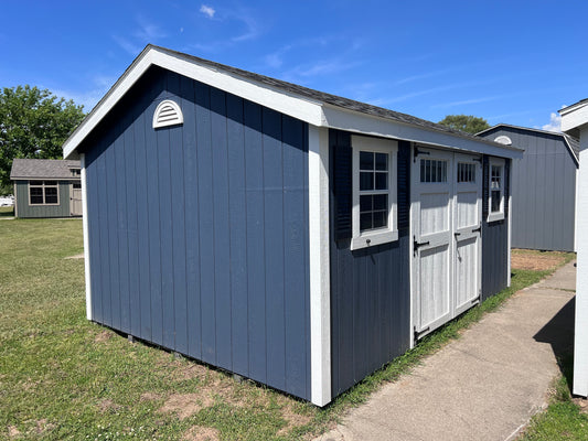 12x16 Painted Cottage Workshop w/ Deluxe - QP258