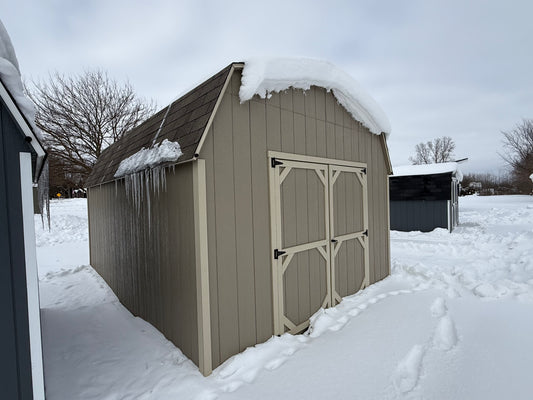 12x16 10' Pro Series - Wayland Lot - Cedar Rock Barns