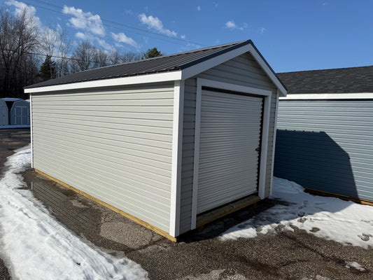 10x20 Vinyl Deluxe Cottage - Cedar Springs Lot - Cedar Rock Barns