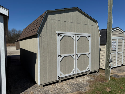 12x16 10' Painted Pro Series - Cedar Springs Lot - QP1301