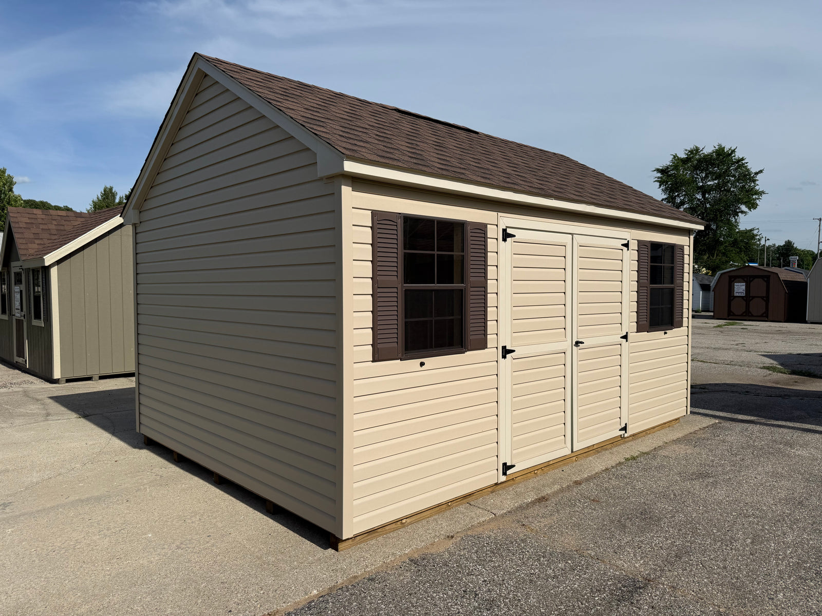 12x16 Vinyl Cape Cod - Cedar Springs Lot -