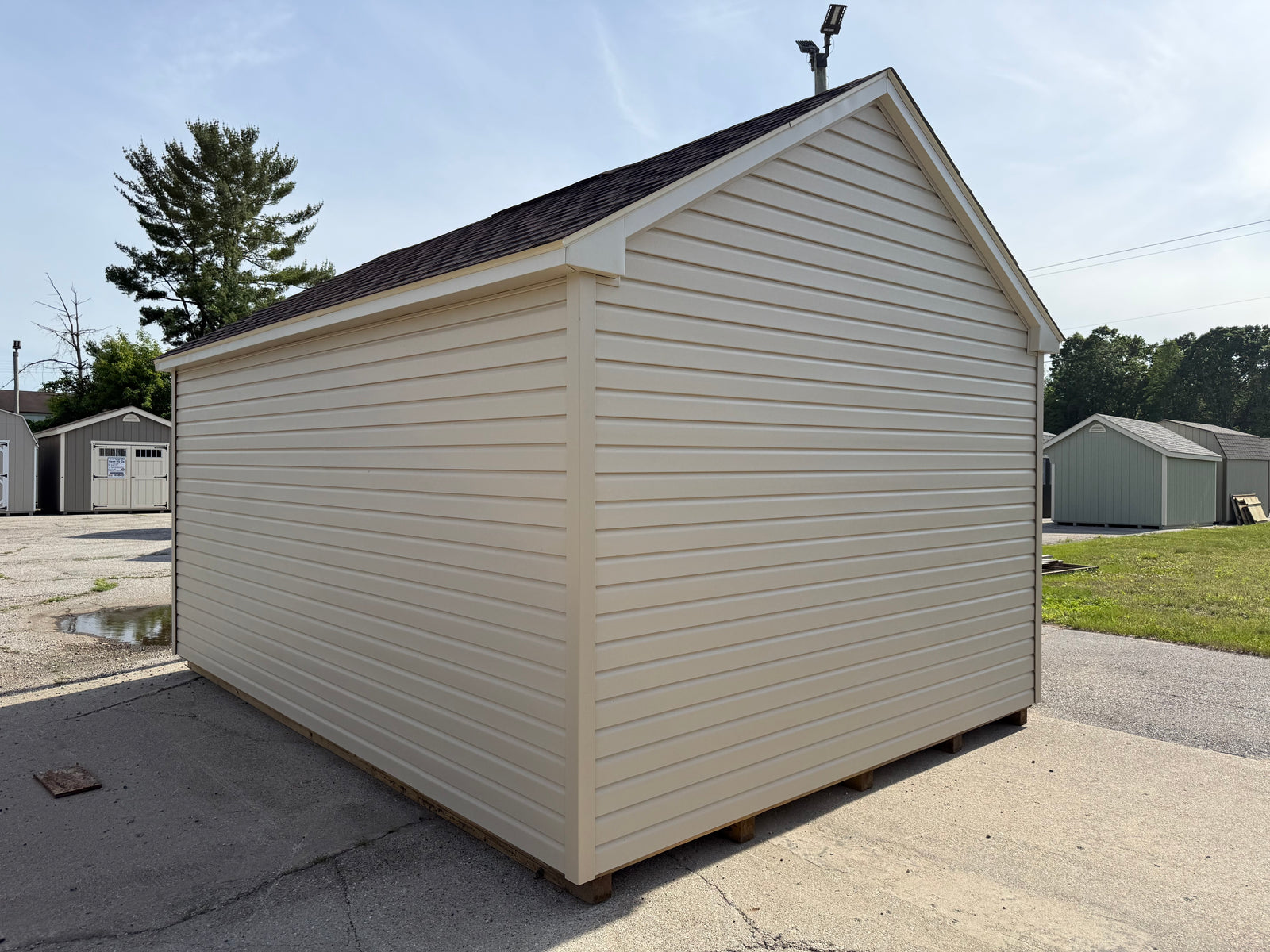 12x16 Vinyl Cape Cod - Cedar Springs Lot -