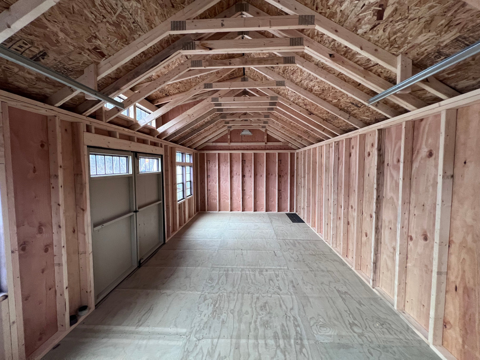 12x24 Painted Cape Cod w/ Dormer - Cedar Springs, MI