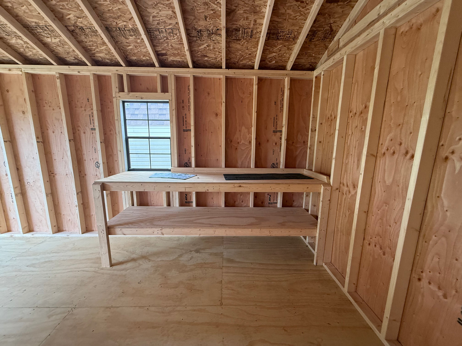 12x20 Painted Garage - Cedar Springs Lot