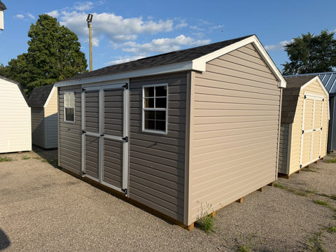 10x14 Vinyl Cottage Workshop - Cedar Springs Lot