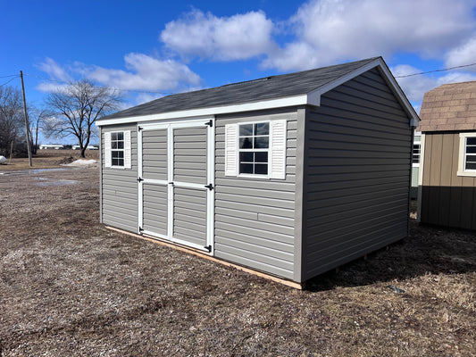 12x16 Vinyl Cottage Workshop - QP518 - Rental Return