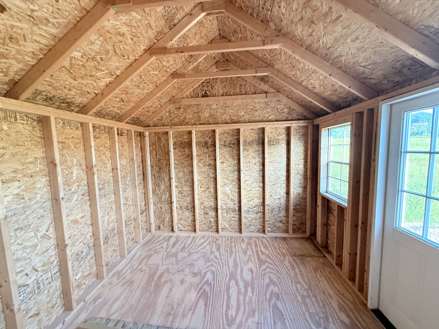 10x12 Vinyl Chalet - Cedar Springs Lot