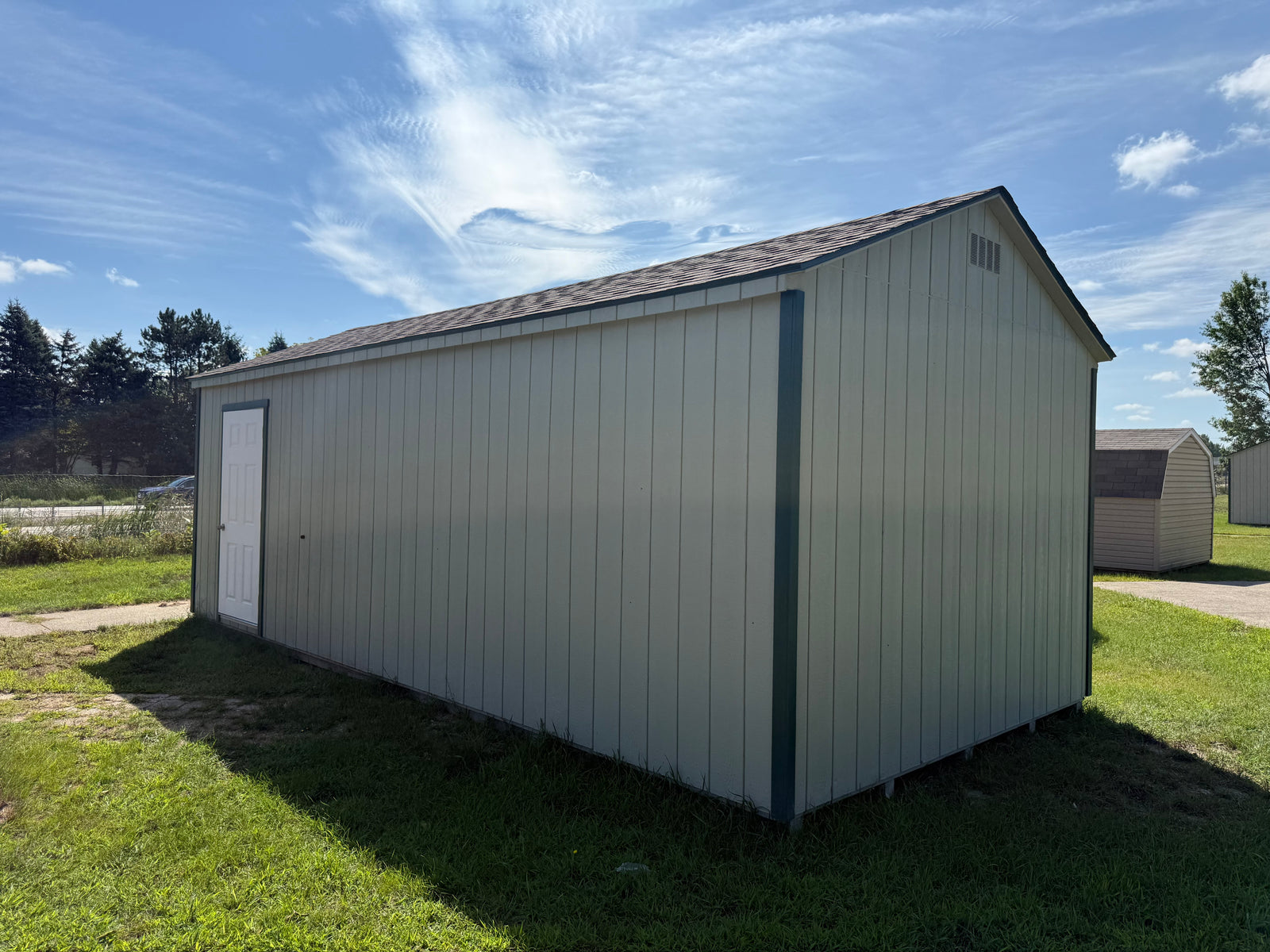 12x24 Painted Garage - Wayland Lot