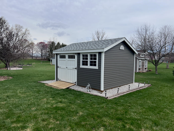New 12x14 Cottage Workshop Delivered to Zeeland, MI