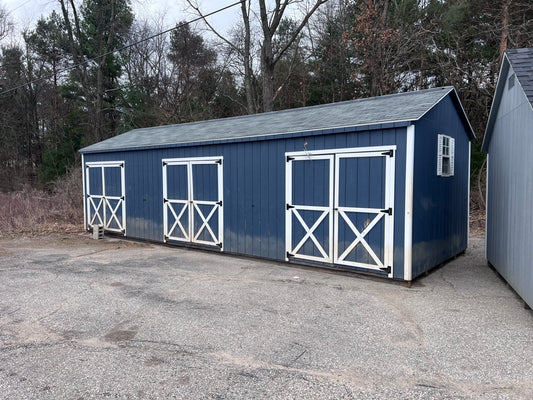12x32 Painted Cottage - Rental Return - Animal Building