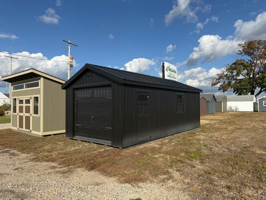 12x24 Painted Garage - Ionia Lot