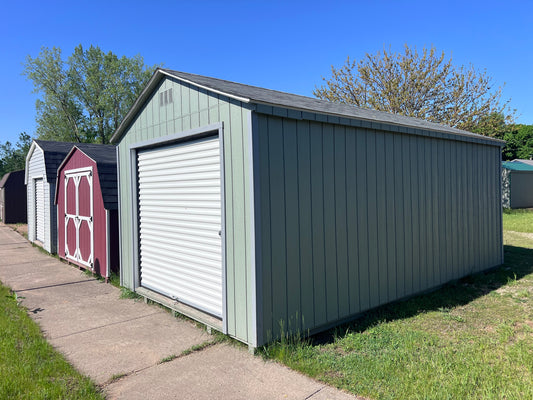 12x20 Painted Garage - Rental Return
