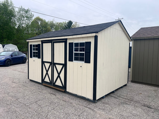 10x14 Painted Cottage Workshop - Rental Return