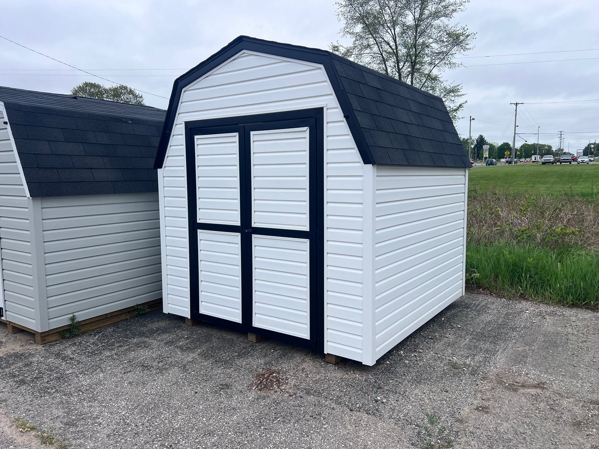 8x8 9' Vinyl Pro Series - QP917 - Cedar Springs Lot - Cedar Rock Barns