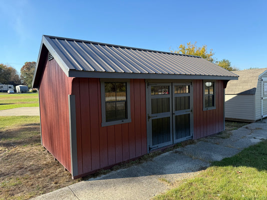 10x20 Painted Carriage House - Wayland Lot