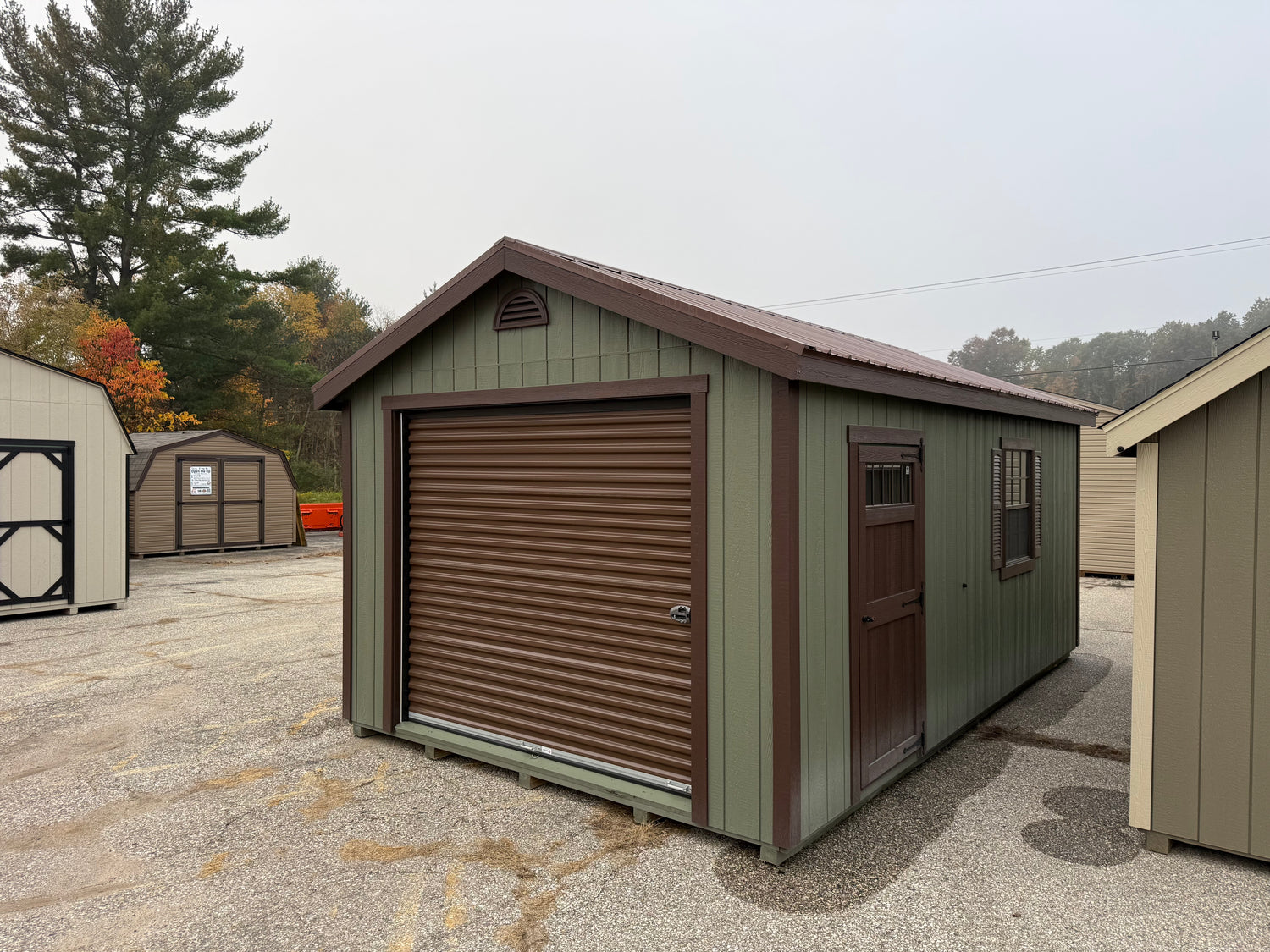 12x20 Painted Garage - Cedar Springs Lot