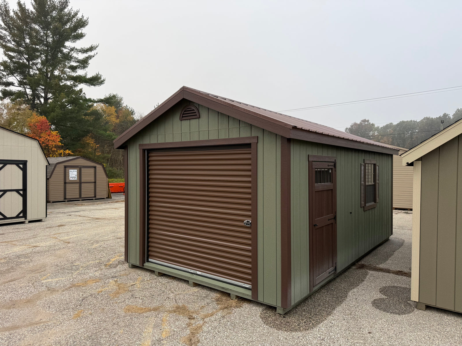 12x20 Painted Garage - Cedar Springs Lot