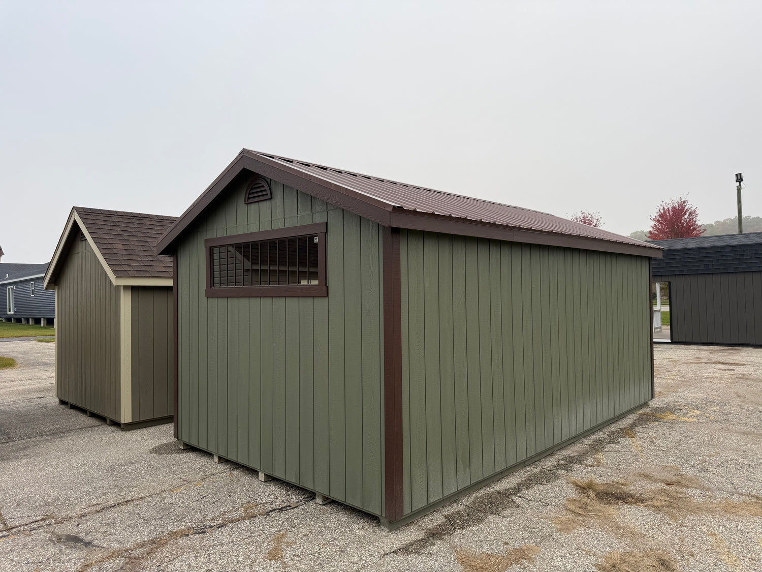 12x20 Painted Garage - Cedar Springs Lot