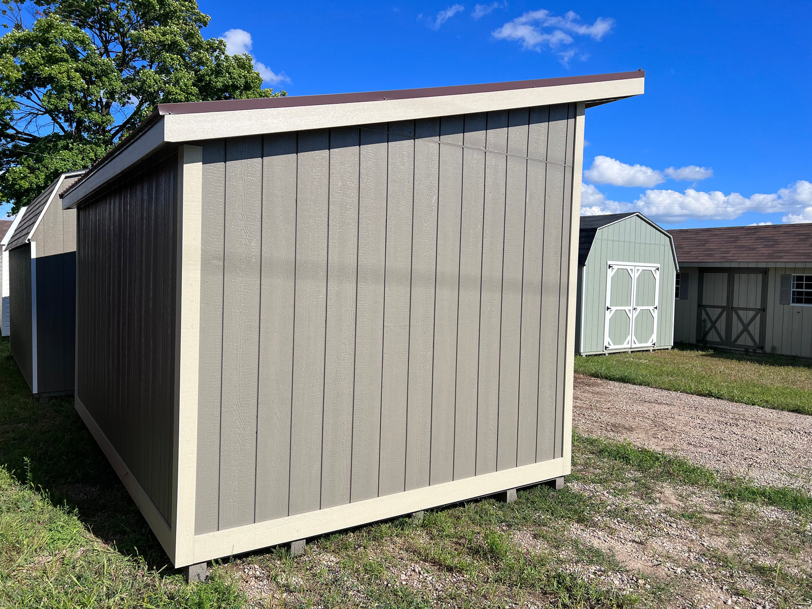 Painted Klassic Studio Shed | Cedar Rock Barns